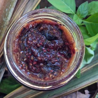 Blueberry Vanilla Chia Seed Jam