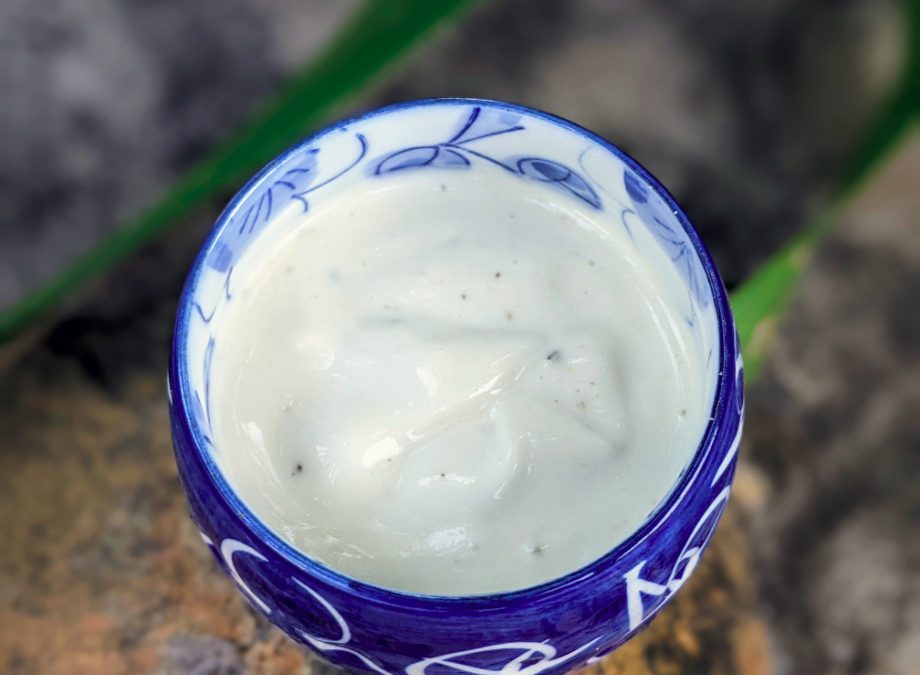 Vegan Mayonnaise With Aquafaba