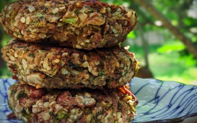Vegan Broccoli Hemp Burgers