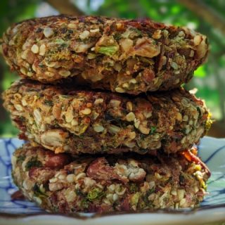 Vegan Broccoli Hemp Burgers